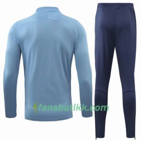 Manchester City Trenings Collegegenser Set Blå 2018-2019